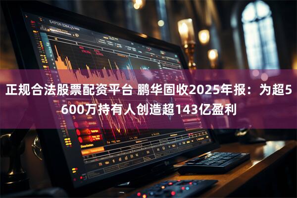正规合法股票配资平台 鹏华固收2025年报：为超5600万持有人创造超143亿盈利